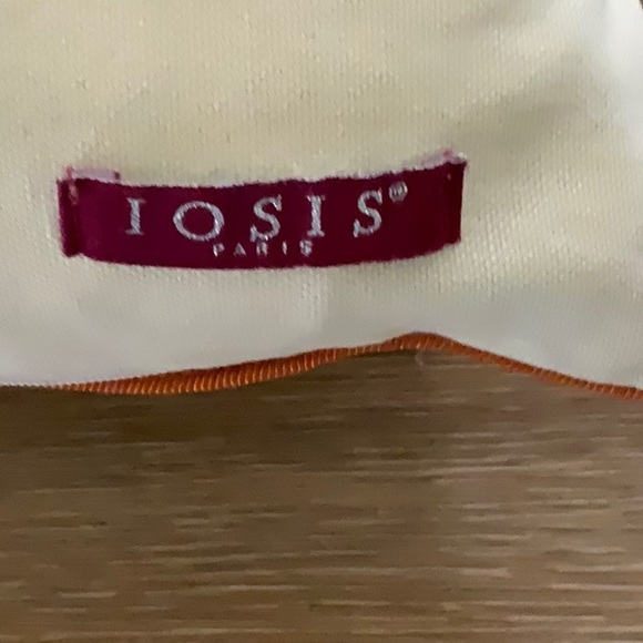 IOSIS- Paris- Pillow- Down Filled- Removable Cover- 18” X 18”-Like New - Picture 4 of 5